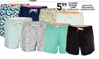 Stokomani Le Short De Bain Status Beach offre