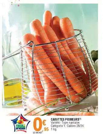 E.Leclerc Carottes primeurs offre