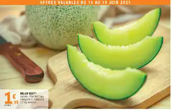 E.Leclerc Melon vert offre