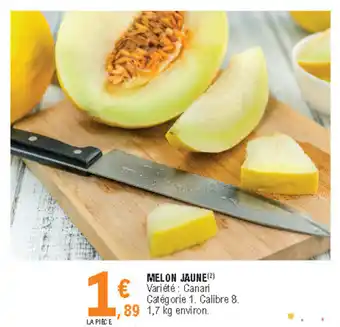 E.Leclerc Melon jaune offre