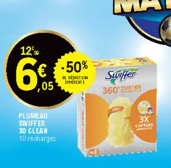 E.Leclerc Plumeau swiffer 30 clean offre