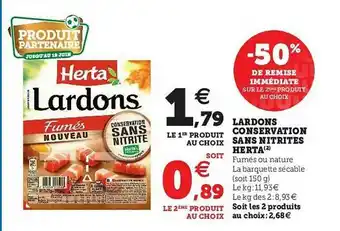 Lardons Conservation Sans Nitrites