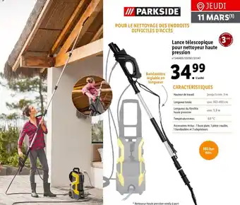 Lidl Lance téléscopique pour nettoyeur haute pression offre