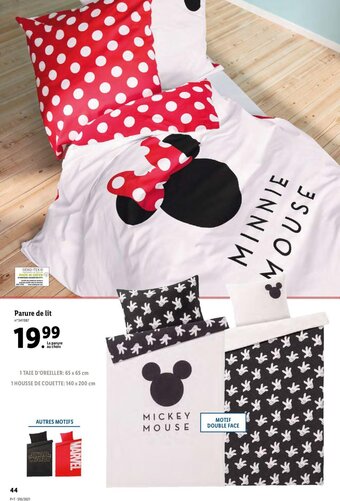 Lidl Parure de lit offre