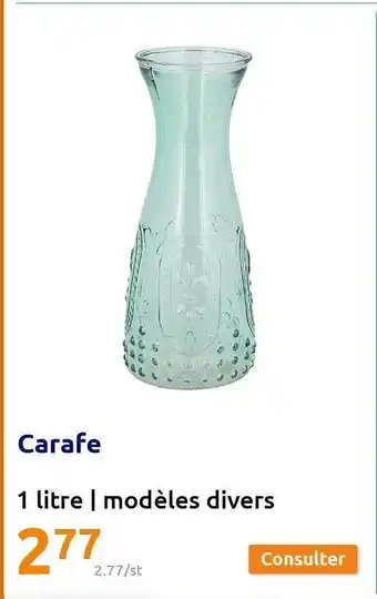 Action Carafe offre