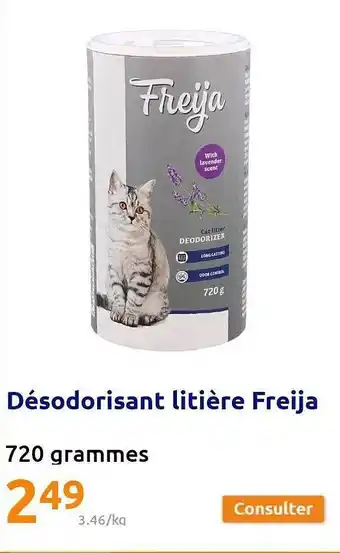 Désodorisant Litière Freija