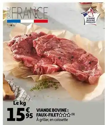 Auchan Viande Bovine: Faux-filet offre