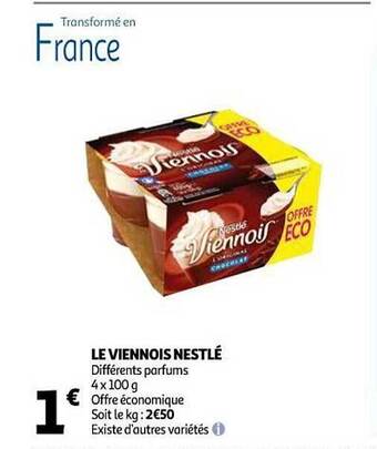 Auchan Le Viennois Nestlé offre