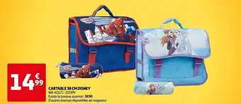 Auchan Cartable 38 Cm Disney offre