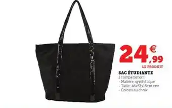 Hyper U Sac étudiante offre