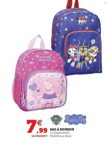 Sac Ă Doudou Peppa Pig