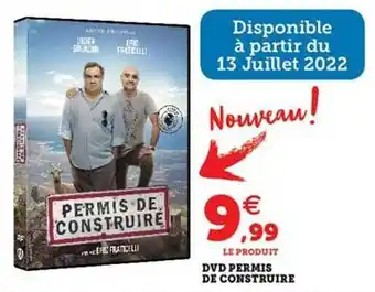 Hyper U Dvd Permis De Construire offre