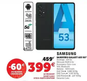 Hyper U Smsung Galaxy A53 5g offre