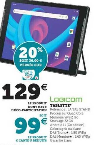 Logicom Tablette