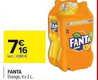 Carrefour Market Fanta offre