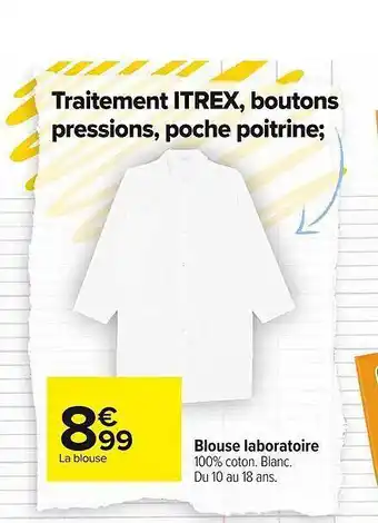 Blouse Laboratoire