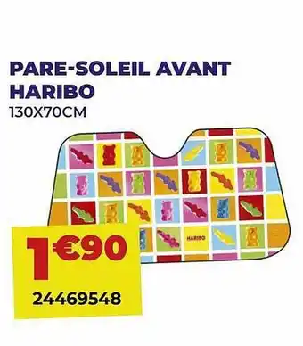 Carter-Cash Pare-soleil Avant Haribo offre