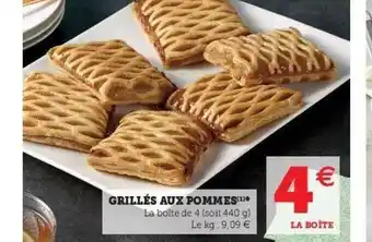 Hyper U Grillés Aux Pommes offre