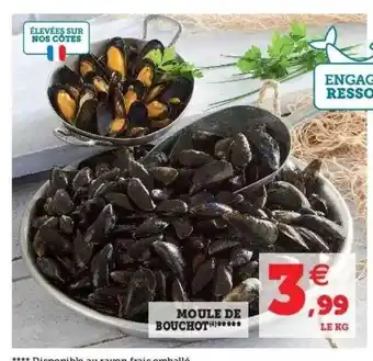 Super U Moule De Bouchot offre