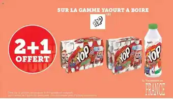 Super U La Gamme Yaourt à Boire offre
