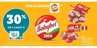 Super U La Gamme Babybel offre