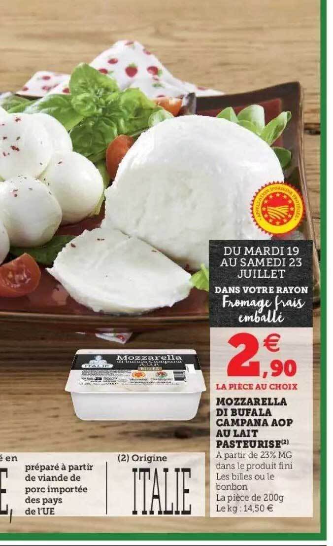 mozzarella di bufala campana