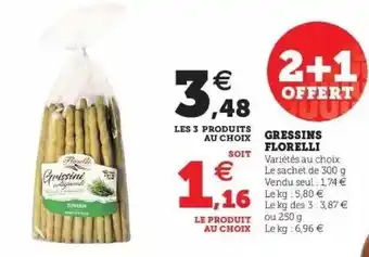Super U Gressins Florelli offre
