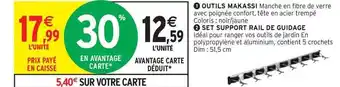 Outils Makassi Set Support Rail De Guidage