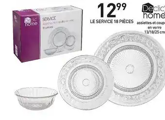 Stokomani Service 18 Pièces Declic'home offre