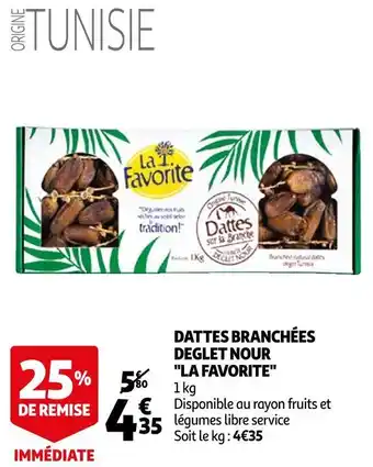 La favorite dattes branchées deglet nour