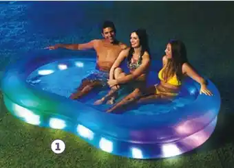 Auchan Piscine lumineuse offre