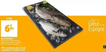 Auchan Bar ou maigre offre