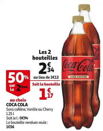 Auchan Coca cola coca cola offre