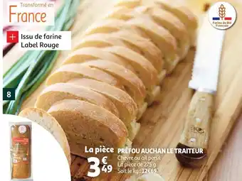 Auchan Auchan le traiteur préfou offre