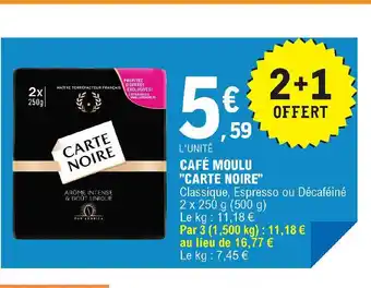 E.Leclerc Express Café Moulu offre
