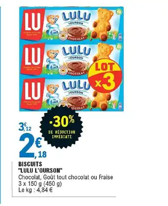 E.Leclerc Express Biscuits offre