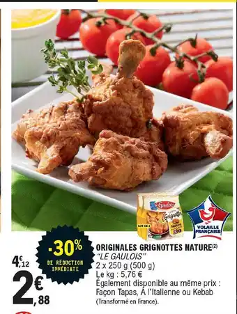 E.Leclerc Express Originales Grignottes Nature offre