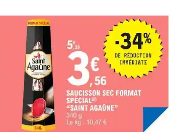 E.Leclerc Express Saucisson Sec Format Spécial offre