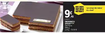 Entremets Opéra
