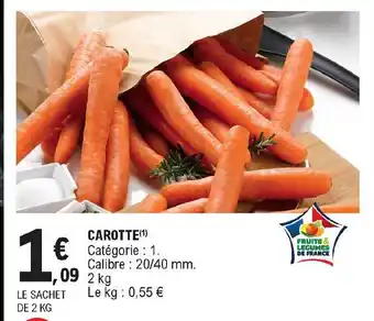 E.Leclerc Express Carotte offre