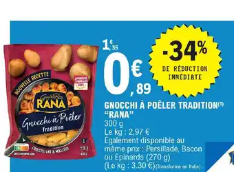 E.Leclerc Express Gnocchi à Poêler Tradition offre