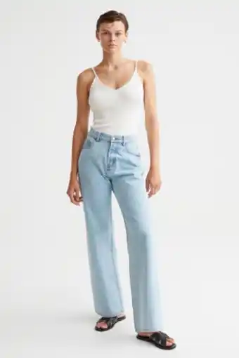 H&M Wide high jeans offre