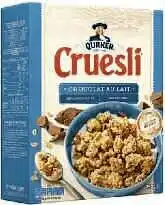 Spar CÉRÉALES COMPLÈTES CHOCOLAT AU LAIT CRUESLI offre