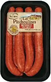 Spar MERGUEZ VÉRITABLES ÉPICÉES LES PTICHOULINES offre