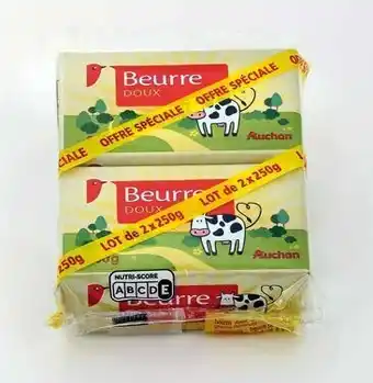 Auchan BEURRE offre