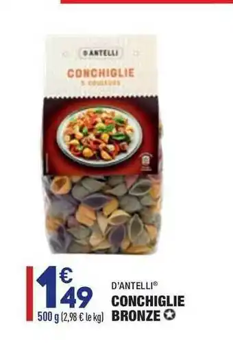 D'antelli Conchiglie Bronze
