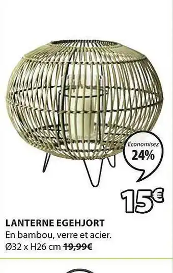 JYSK Lanterne Egehjort offre