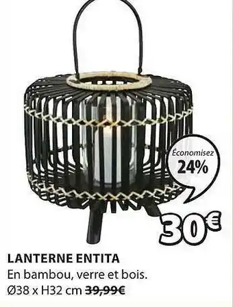 JYSK Lanterne Entita offre