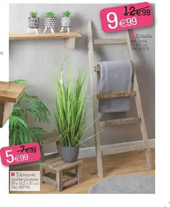 Kandy Tabouret Porte-plante offre