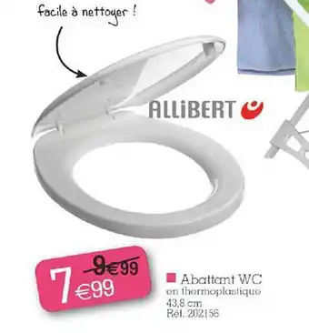 Kandy Abattant Wc offre